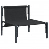 Meble Ogrodowe z poduszką Antracyt 80 x 80 x 71 cm Stal