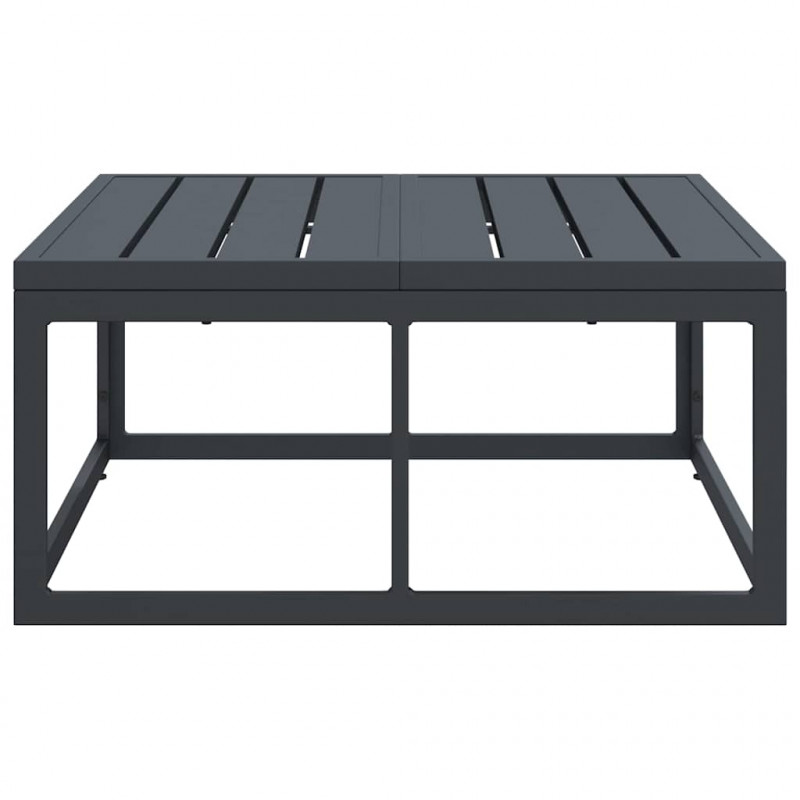 Meble Ogrodowe Antracyt 70 x 70,5 x 32 cm Stal