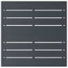 Meble Ogrodowe Antracyt 70 x 70,5 x 32 cm Stal