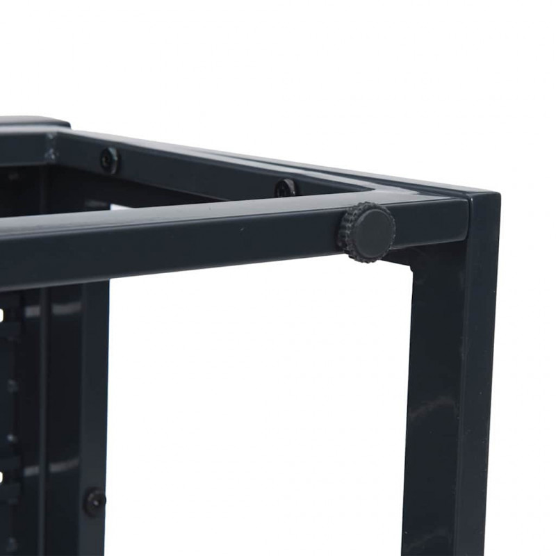 Meble Ogrodowe Antracyt 70 x 70,5 x 32 cm Stal