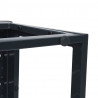Meble Ogrodowe Antracyt 70 x 70,5 x 32 cm Stal