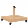 Podstawa do parasola Jasne drewno 45 x 45 x 31,5 cm