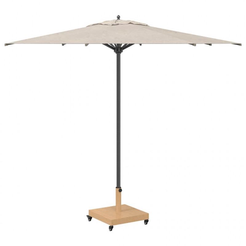 Podstawa do parasola Jasne drewno 45 x 45 x 31,5 cm