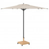 Podstawa do parasola Jasne drewno 45 x 45 x 31,5 cm