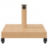 Podstawa do parasola Jasne drewno 45 x 45 x 31,5 cm