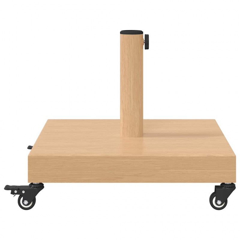 Podstawa do parasola Jasne drewno 45 x 45 x 31,5 cm