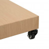Podstawa do parasola Jasne drewno 45 x 45 x 31,5 cm
