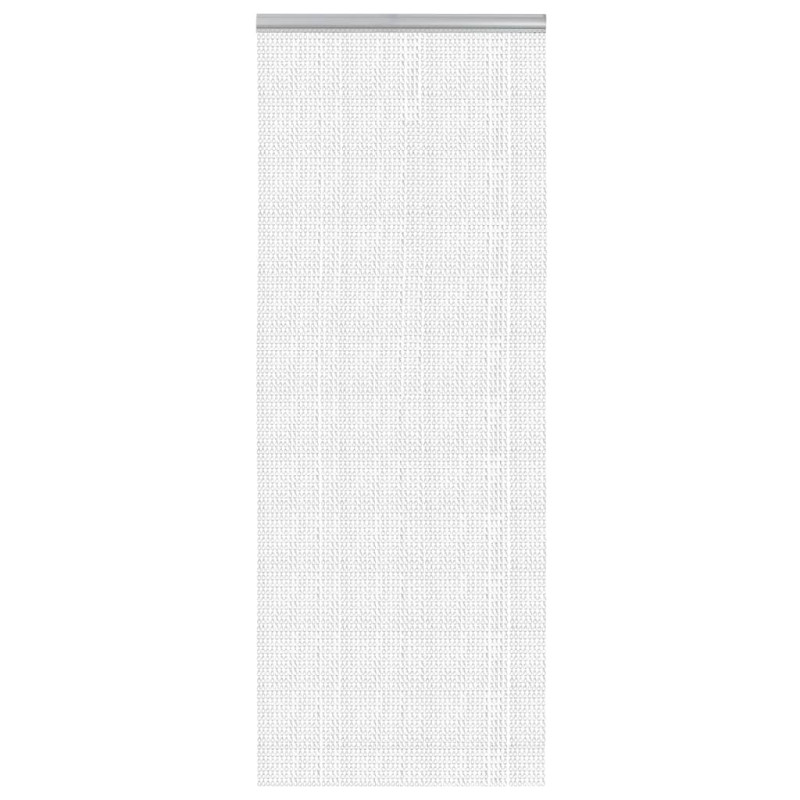 Zasłona łańcuchowa do drzwi, 80x221 cm, aluminium