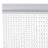 Zasłona łańcuchowa do drzwi, 80x221 cm, aluminium