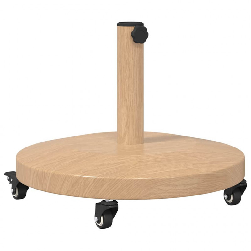 Podstawa do parasola Jasne drewno 48 x 48 x 32 cm