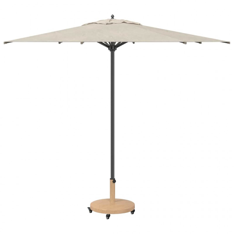 Podstawa do parasola Jasne drewno 48 x 48 x 32 cm