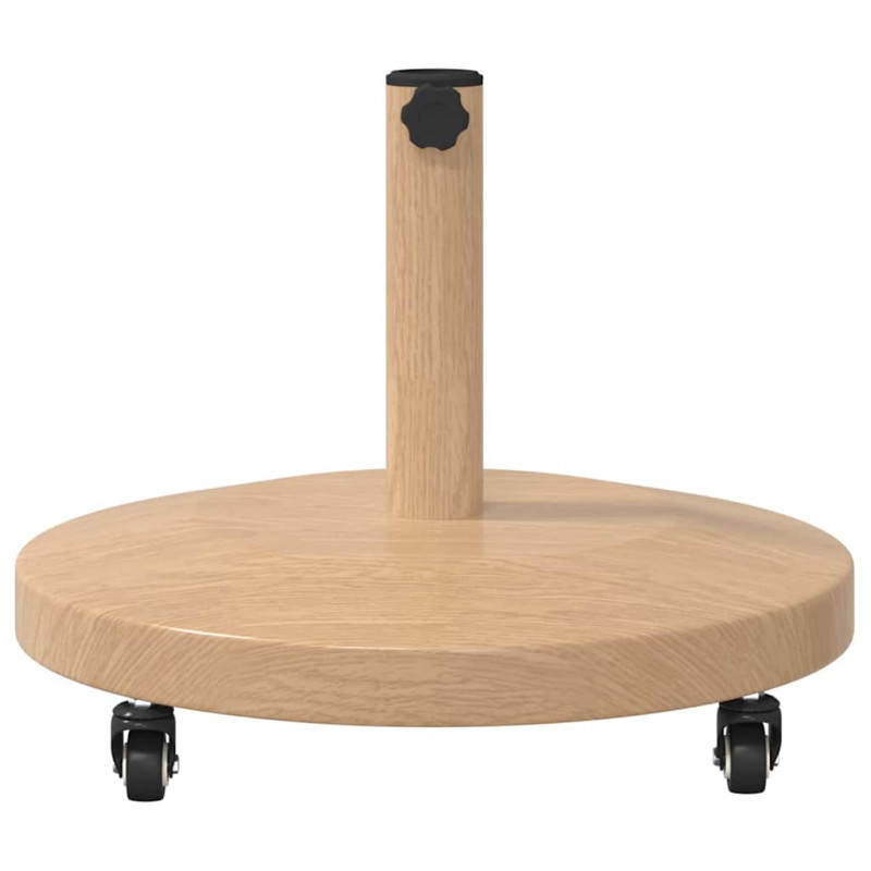 Podstawa do parasola Jasne drewno 48 x 48 x 32 cm