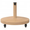 Podstawa do parasola Jasne drewno 48 x 48 x 32 cm