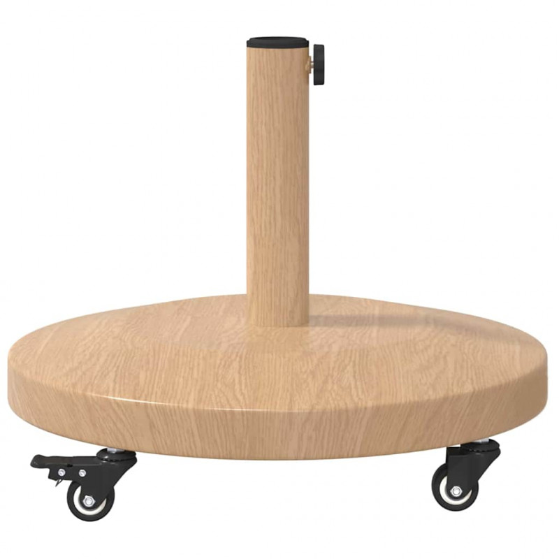 Podstawa do parasola Jasne drewno 48 x 48 x 32 cm