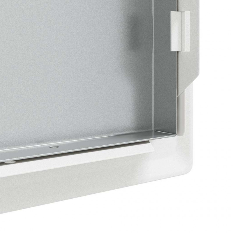 Panel dostępu Biały 63 x 33 x 3 cm Stal