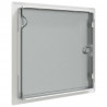 Panel dostępu Biały 63 x 33 x 3 cm Stal