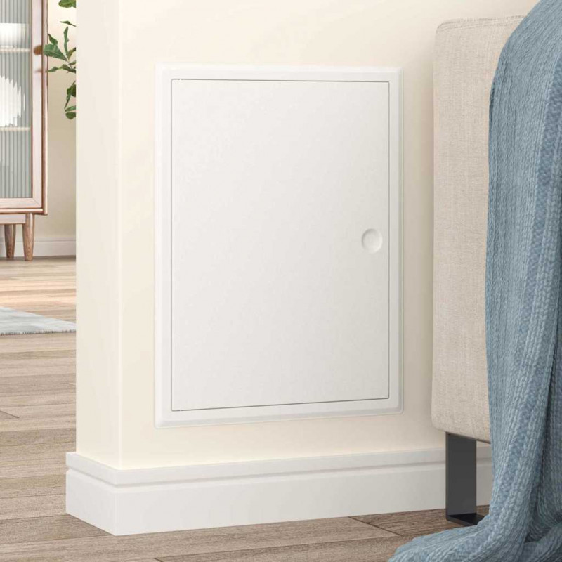 Panel dostępu Biały 63 x 33 x 3 cm Stal