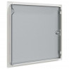 Panel dostępu Biały 63 x 33 x 3 cm Stal