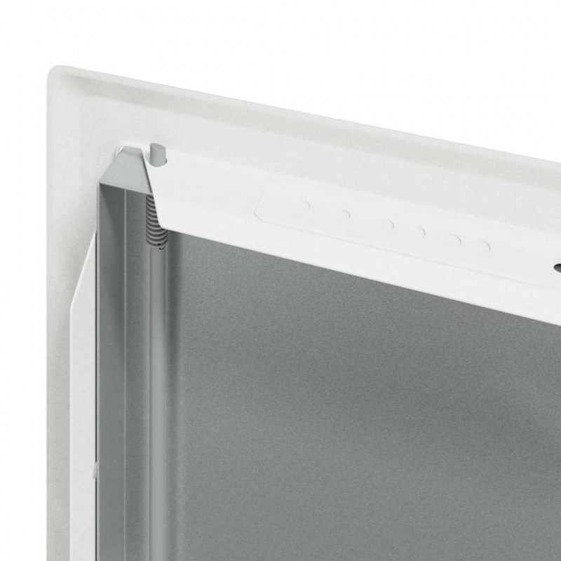 Panel dostępu Biały 63 x 33 x 3 cm Stal