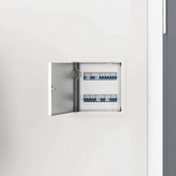 Panel dostępu 2 pcs Biały 23 x 23 x 3 cm Stal