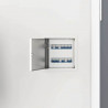 Panel dostępu 2 pcs Biały 23 x 23 x 3 cm Stal