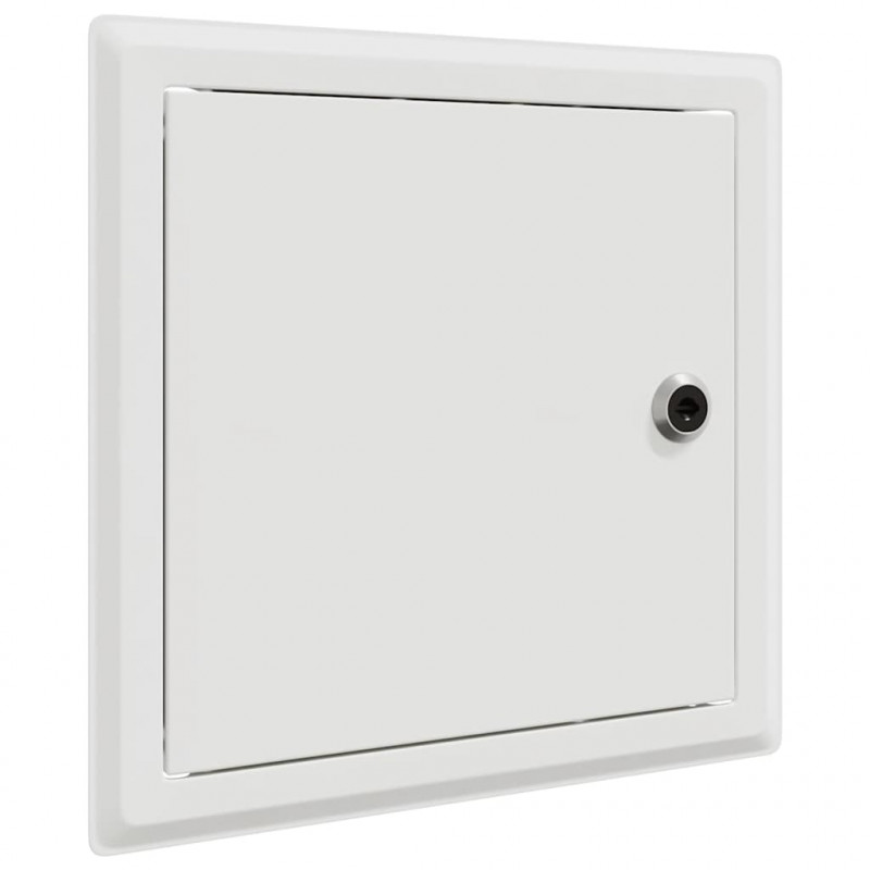 Panel dostępu 2 pcs Biały 23 x 23 x 3 cm Stal