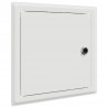 Panel dostępu 2 pcs Biały 23 x 23 x 3 cm Stal