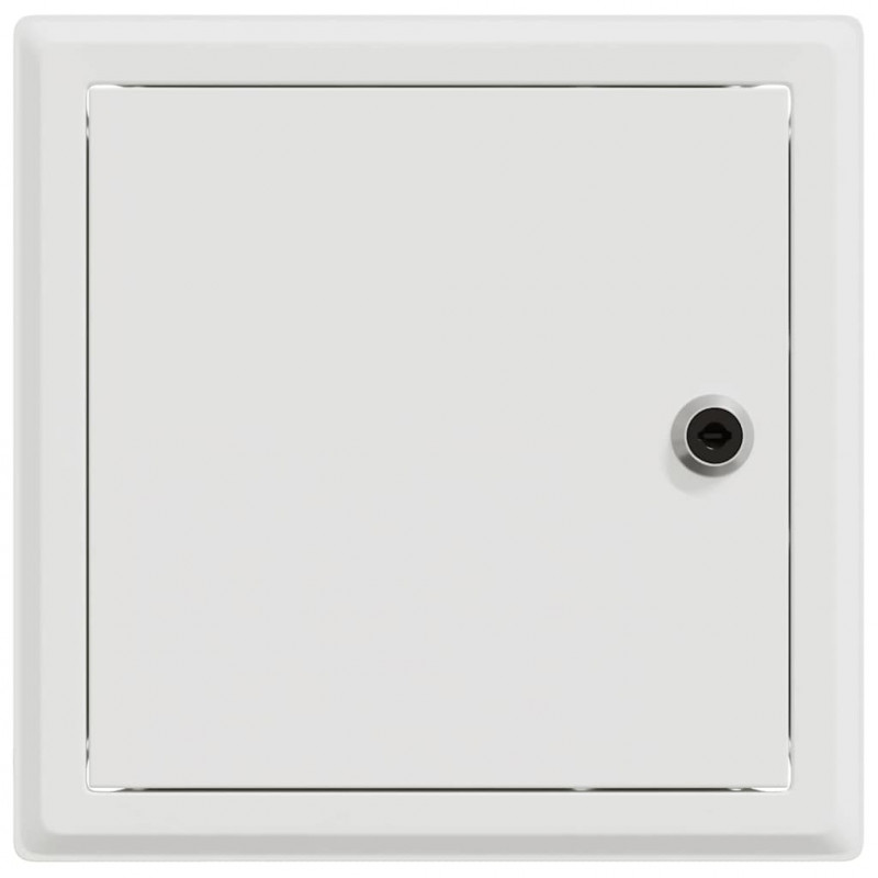 Panel dostępu 2 pcs Biały 23 x 23 x 3 cm Stal