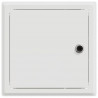 Panel dostępu 2 pcs Biały 23 x 23 x 3 cm Stal