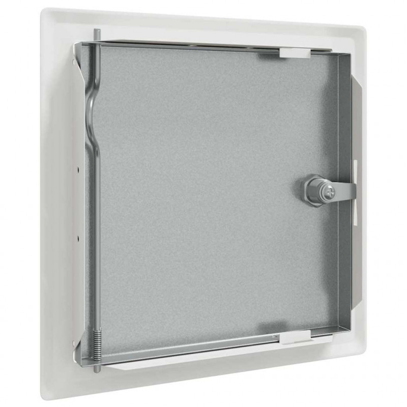 Panel dostępu 2 pcs Biały 23 x 23 x 3 cm Stal