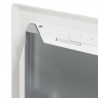 Panel dostępu 2 pcs Biały 23 x 23 x 3 cm Stal