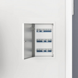 Panel dostępu Biały 33 x 23 x 3 cm Stal