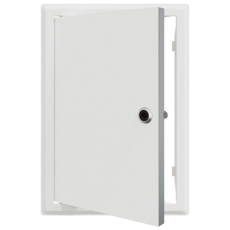Panel dostępu Biały 33 x 23 x 3 cm Stal
