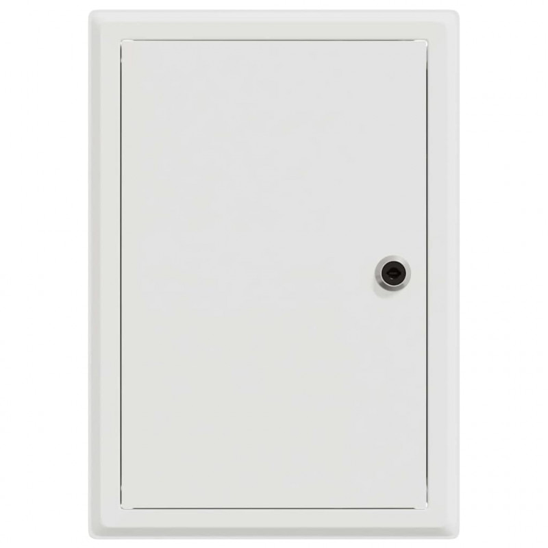 Panel dostępu Biały 33 x 23 x 3 cm Stal