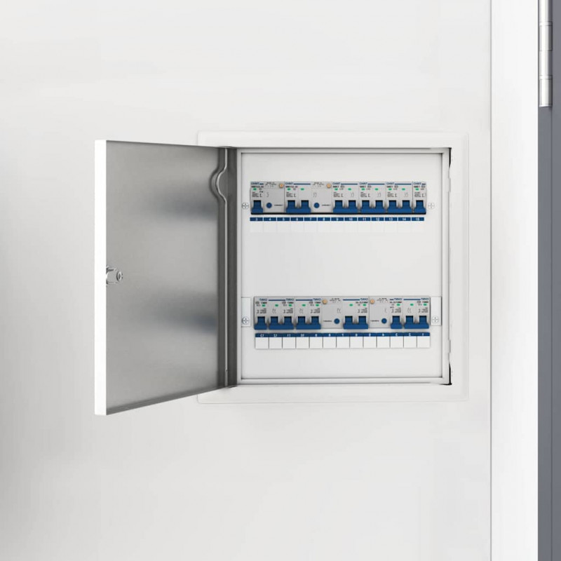Panel dostępu Biały 33 x 33 x 3 cm Stal