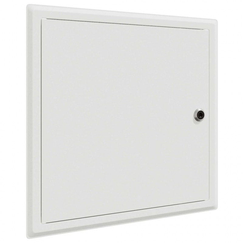 Panel dostępu Biały 33 x 33 x 3 cm Stal