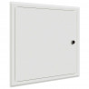 Panel dostępu Biały 33 x 33 x 3 cm Stal