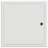 Panel dostępu Biały 33 x 33 x 3 cm Stal