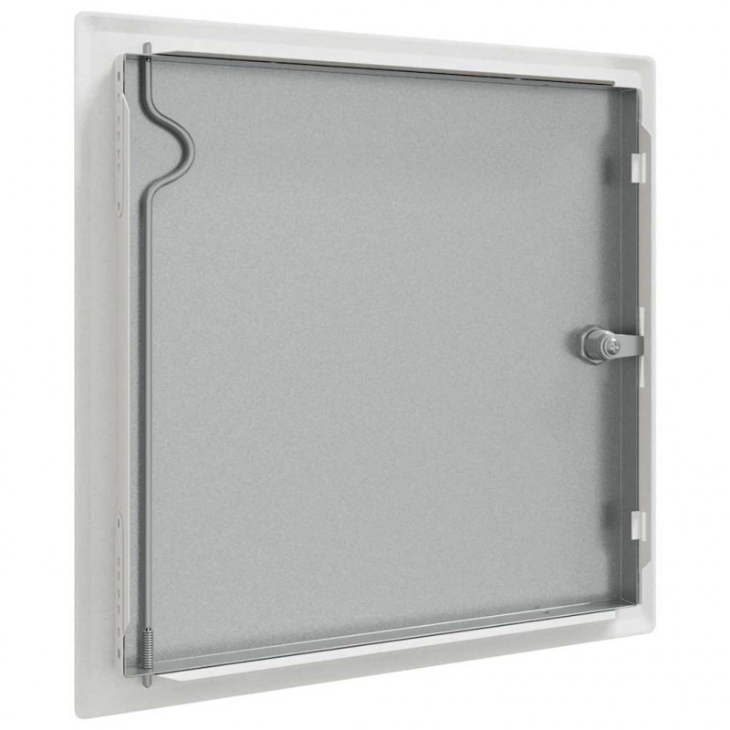 Panel dostępu Biały 33 x 33 x 3 cm Stal