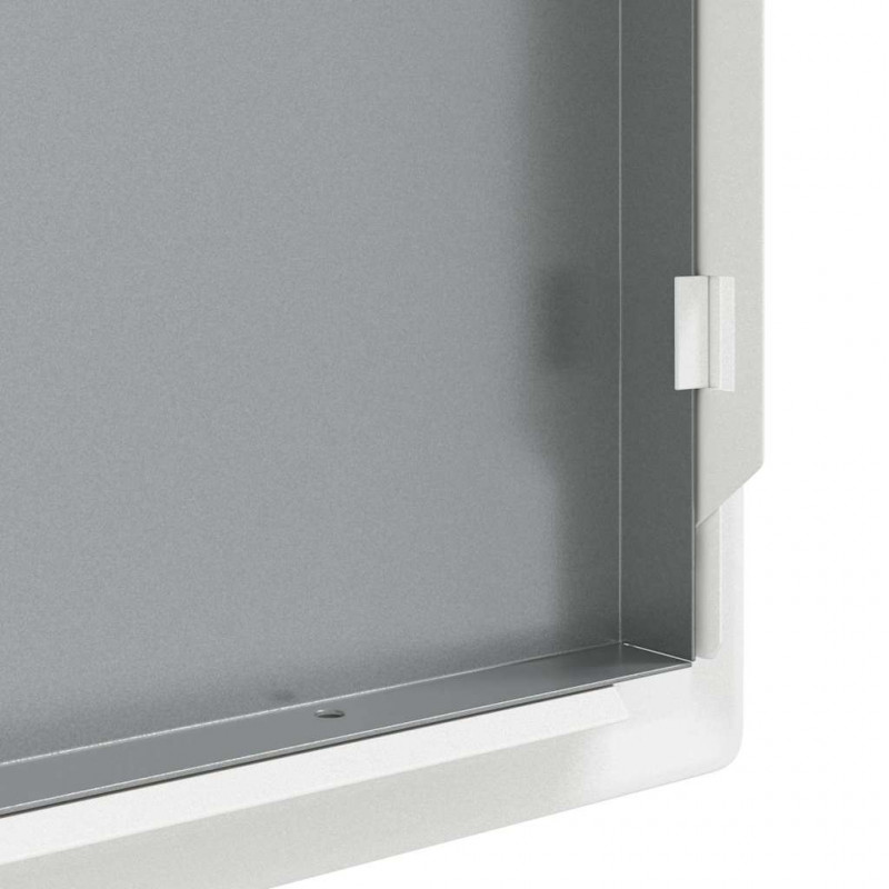 Panel dostępu Biały 33 x 33 x 3 cm Stal