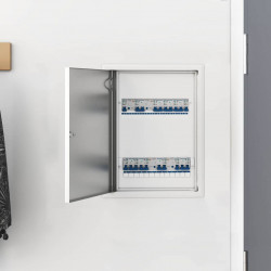 Panel dostępu Biały 43 x 33 x 3 cm Stal