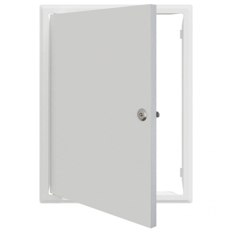 Panel dostępu Biały 43 x 33 x 3 cm Stal