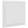 Panel dostępu 2 pcs Biały 23 x 23 x 3 cm Stal