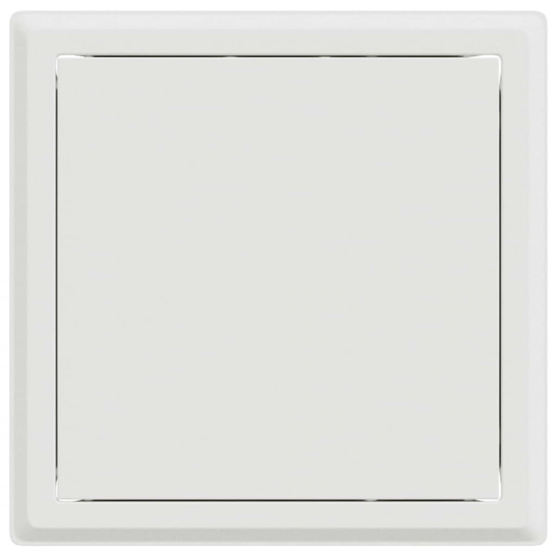 Panel dostępu 2 pcs Biały 23 x 23 x 3 cm Stal