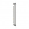 Panel dostępu 2 pcs Biały 23 x 23 x 3 cm Stal