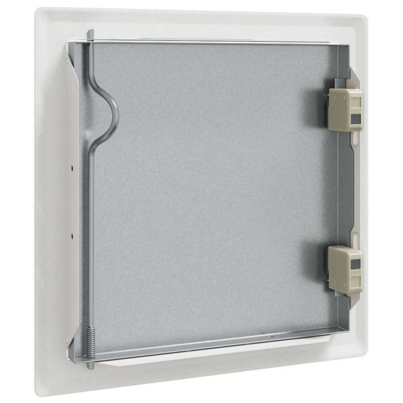 Panel dostępu 2 pcs Biały 23 x 23 x 3 cm Stal