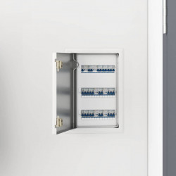 Panel dostępu Biały 33 x 23 x 3 cm Stal