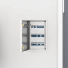 Panel dostępu Biały 33 x 23 x 3 cm Stal