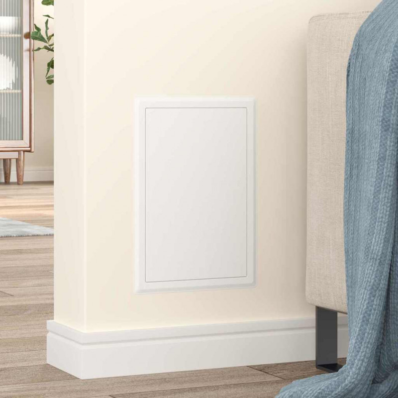 Panel dostępu Biały 33 x 23 x 3 cm Stal