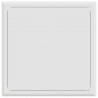 Panel dostępu Biały 43.5 x 33 x 3 cm Stal
